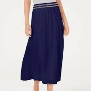 Maxi Crinkle/Gauze Skirt size S JM Collection